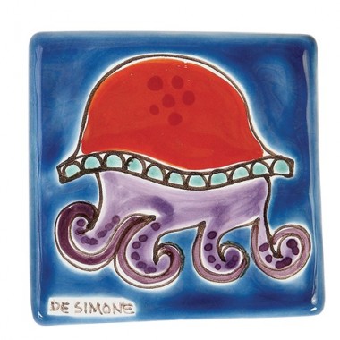 Tozzetto Medusa Ceramiche De Simone Folk TZT685FCFK-16 Tozzetto Medusa Ceramiche De Simone Folk TZT685FCFK-16